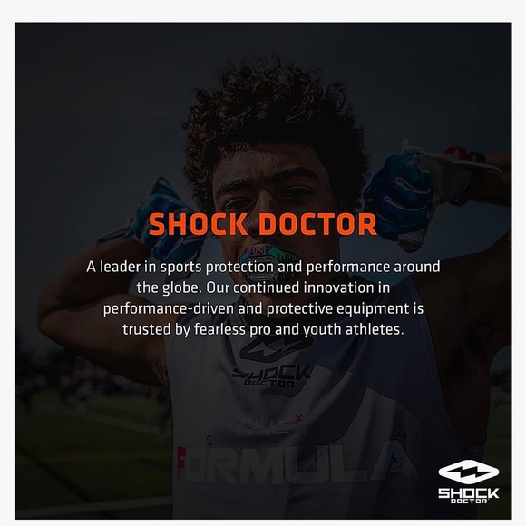 Shock Doctor Compression Shorts with Protective Bio-Flex Cup, Size M 32-34”/LCup - Picture 4 of 4